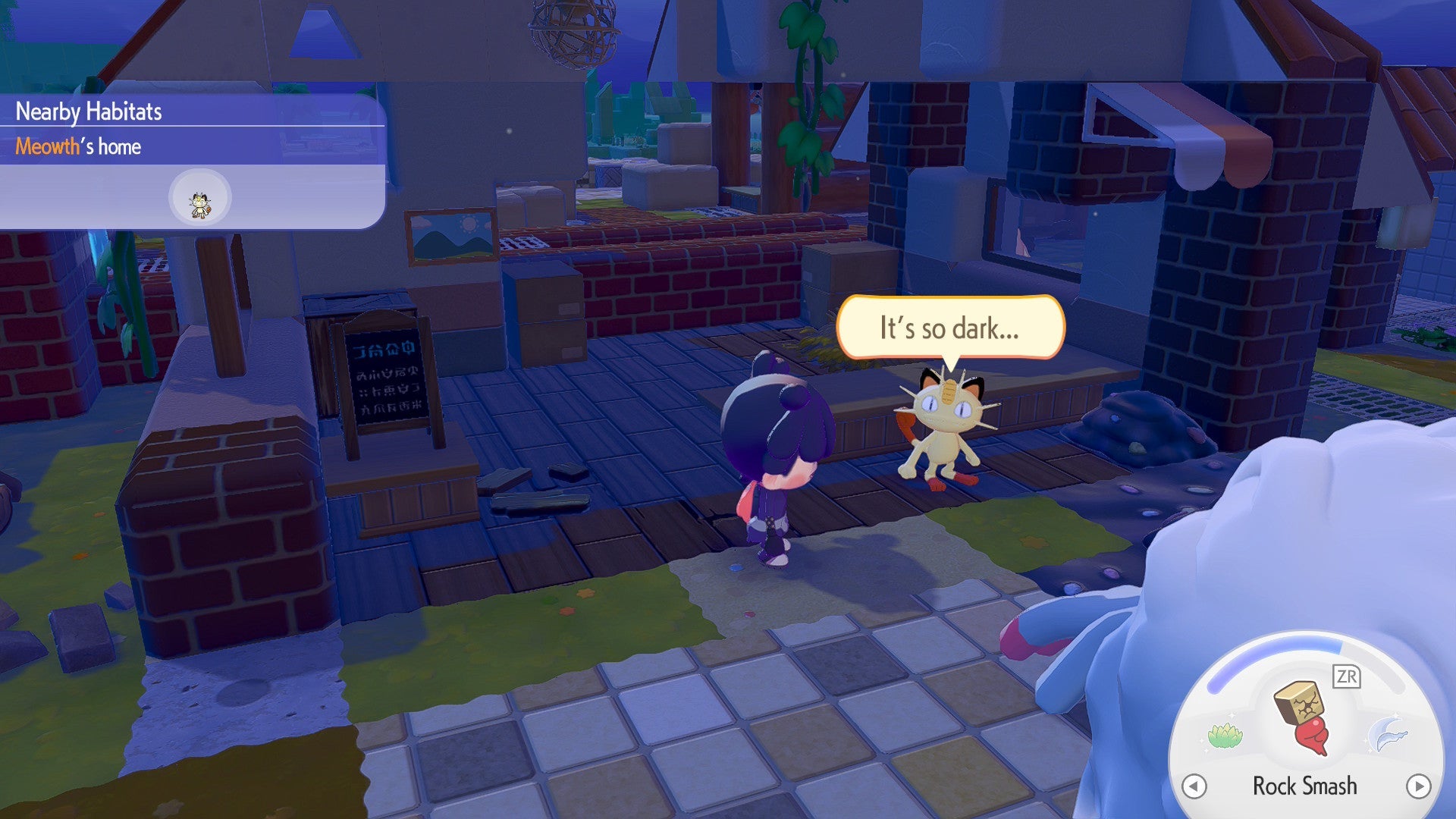 Meowth It's So Dark