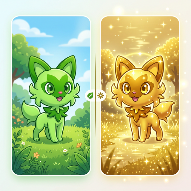 Shiny Variants Comparison