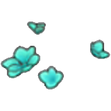 Blue-green shoots