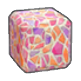 Broken-tiling wall
