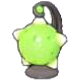 Green meteor lamp