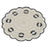 Lace rug