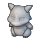 Mysterious statue