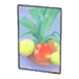 Oil painting poster