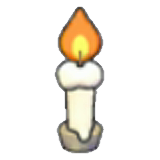 Slender candle