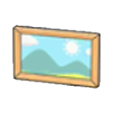 Wall photo frame